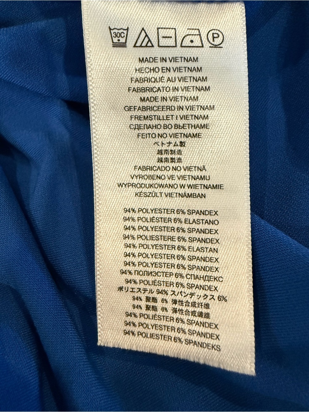 Michael Kors Dress Midi Royal Blue Draped Women Med WORN ONCE - Picture 9 of 9